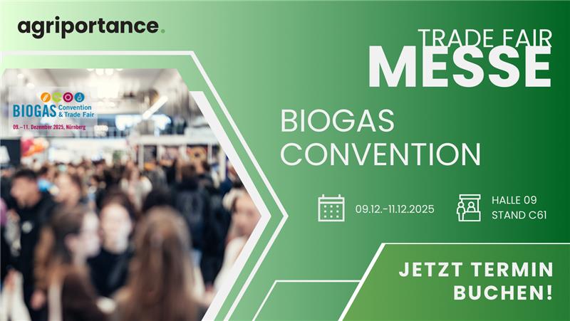 Biogas Convention 2025 in Nürnberg – wir sind dabei!
